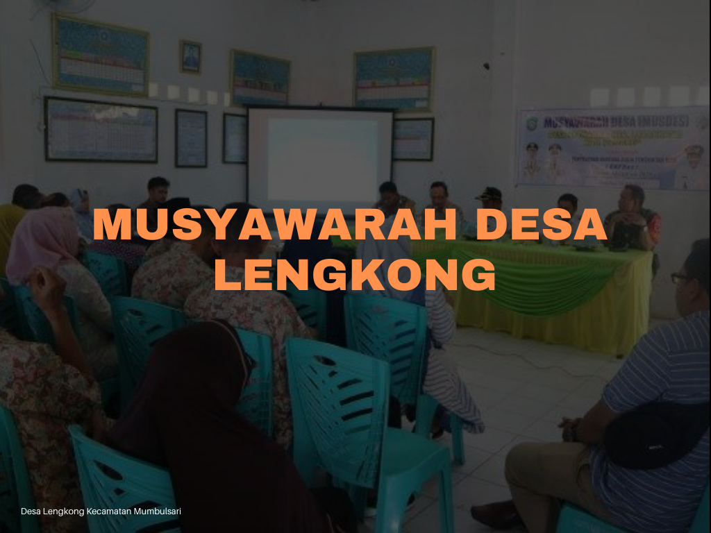 Gambar Musyawarah Desa Lengkong 2021